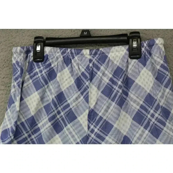 Honeydew Blue Plaid Pajama Set - Women's M - Soft Rayon & Spandex Blend - Picture 12 of 12